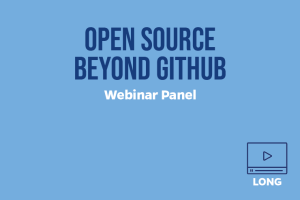 open source beyond GitHub Webinar panel