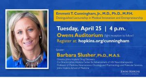 2023 Emmett T. Cunningham Distinguished Lectureship - Johns Hopkins ...