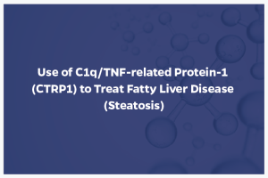 Use of C1q/TNF-related Protein-1 (CTRP1) to Treat Fatty Liver Disease (steatosis)