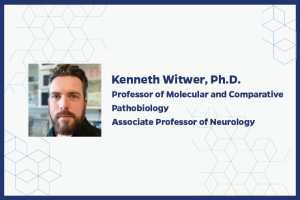 Kenneth Witwer, Ph.D. Professor of Molecular and Comparative Pathobiology Associate Professor of Neurology